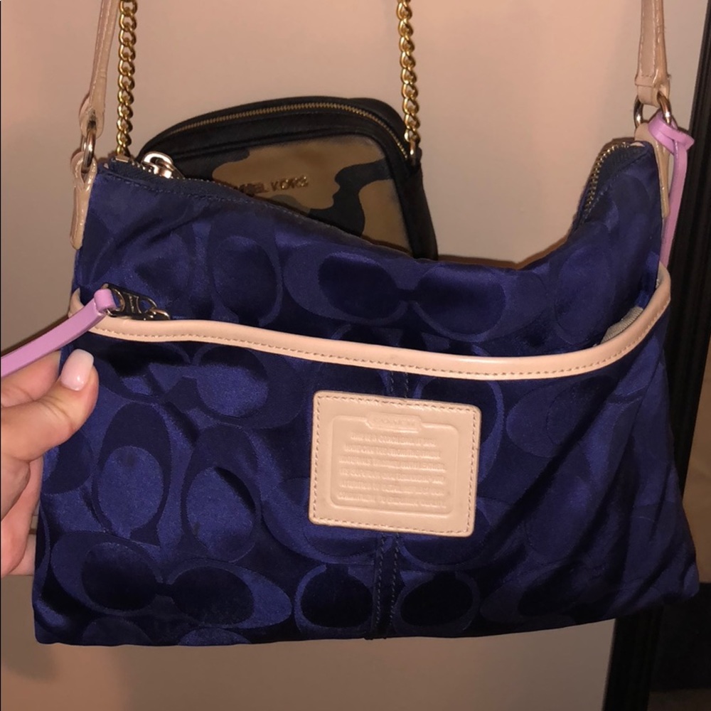 Coach cross body bag